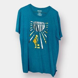 Be Your Own Sunshine Teal Shirt Women’s Size L